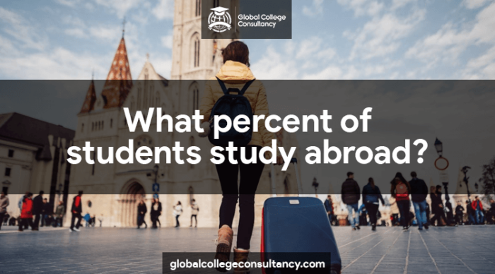 What Percent of Student Study Abroad